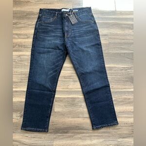Peter Manning Dark Wash Denim Standard Fit Johnny Jeans